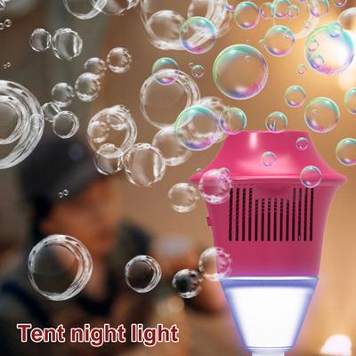 Seifenblasenmaschinenständer, Automatischer Seifenblasenmacher mit Nachtlicht und Musik, Vertikale Seifenblasenmaschine für den Außenbereich für Hochzeit, Geburtstag, Picknick, Campingparty