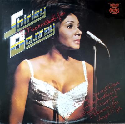 LP Record SHIRLEY BASSEY  The Nearness Of You MFP50207 Music For Pleas 1974 UK Jazz Used