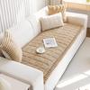 New Autumn and Winter Corduroy Sofa Cushions Plush Cushions Simple Modern Non Slip Leather Sofa Cover Cover Cloth