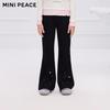 MINIPEACE Girls' Spring/Autumn Rhinestone Flared Pants