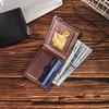 Men's Carbon Fiber Minimalist Wallet - Ultra-thin Multifunctional ID Card Holder and Coin Purse