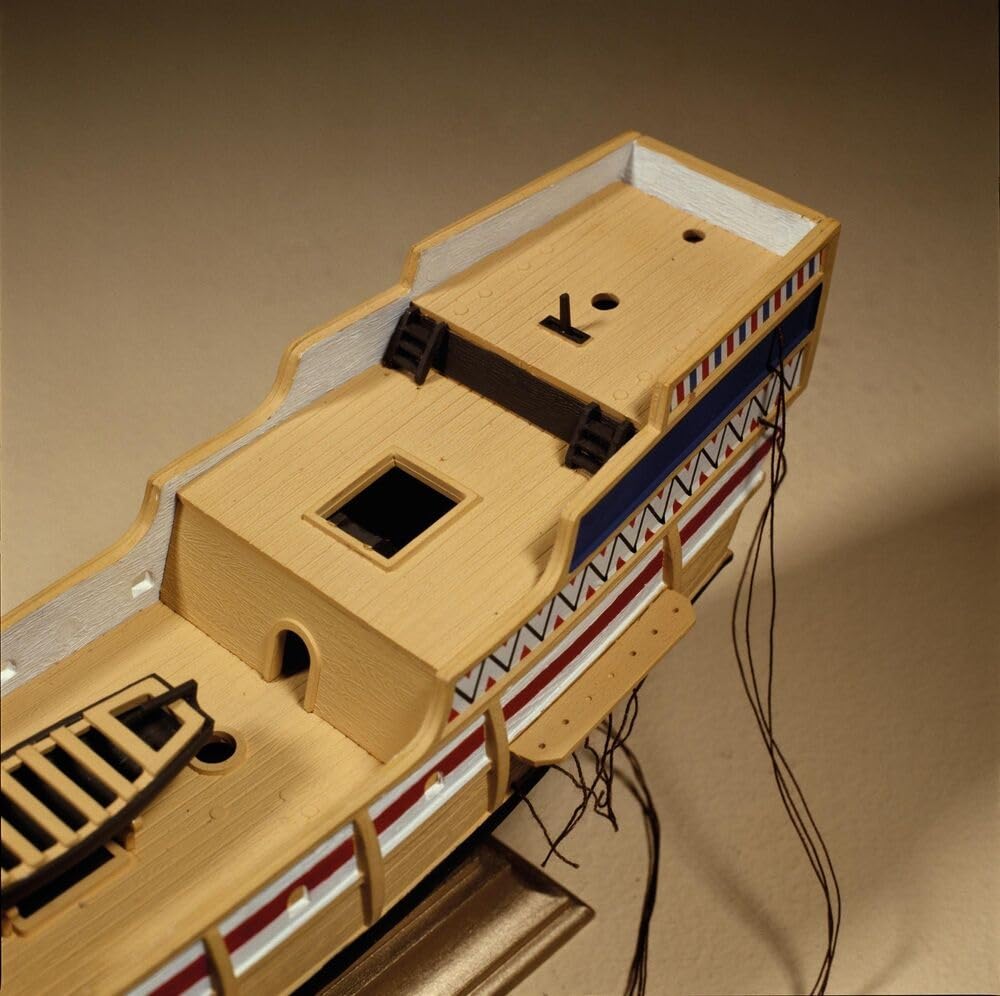 PLATZ Herrere Sailing Ship La Grande Hermine Plastic Model HE80841 1/150 (Ship)