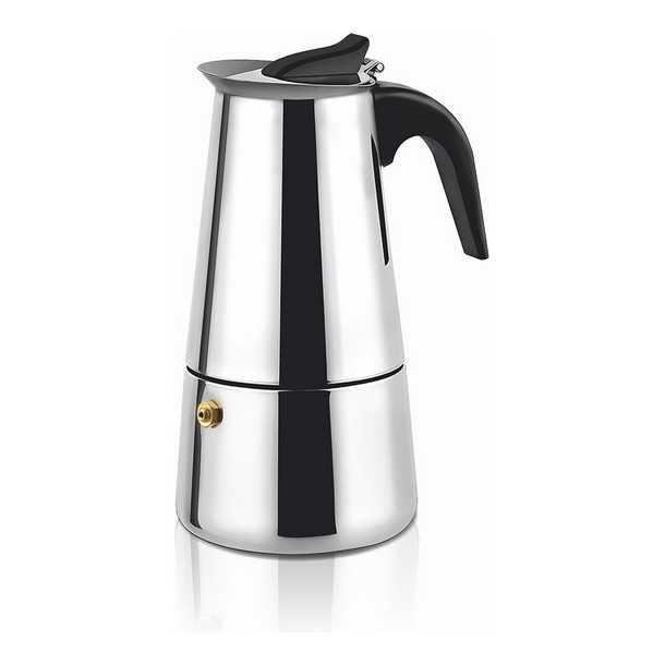 Cafetière Italienne Haeger Moka Acier Inoxydable 18/10 6 Asses - Haeger - Gris