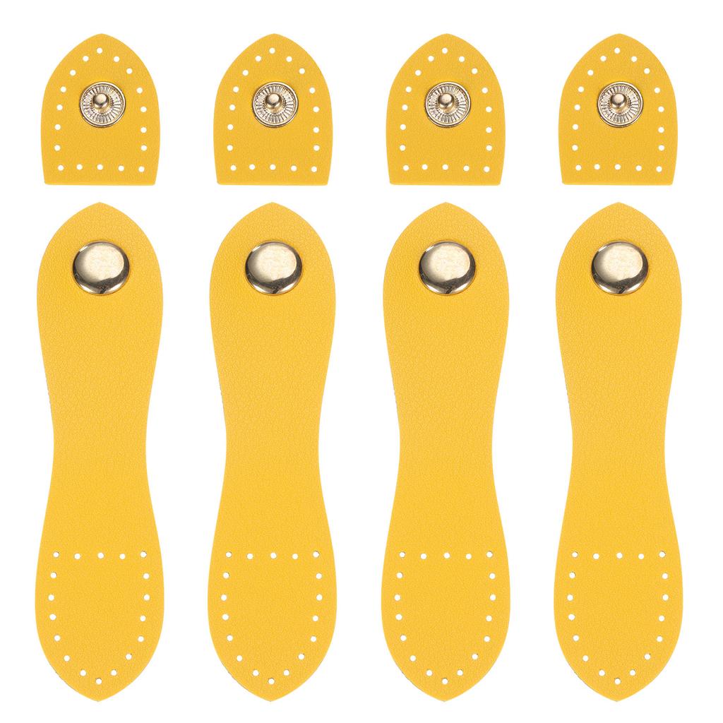 4/8 Sets Sewing Leather Snap Buckles Sewing Fasteners for Handmade DIY Patchwork Bag Hangbag Lock Hardware Accessories