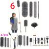 Dusting Feather Duster With Extendable Handle For Household Cleaning And Dust Removal