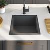 Handcrafted Kitchen Sink Black Stainless Steel