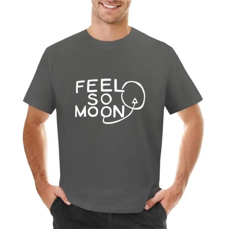 

FEEL SO MOON - Uchuu Kyoudai T-Shirt tees boys white t shirts oversized t shirts t shirts for men 4XL