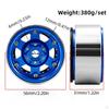 4 Pieces Race Car Wheel Hub Tires Accessories Professional Easy Installation 2 Inch Dia Sturdy RC