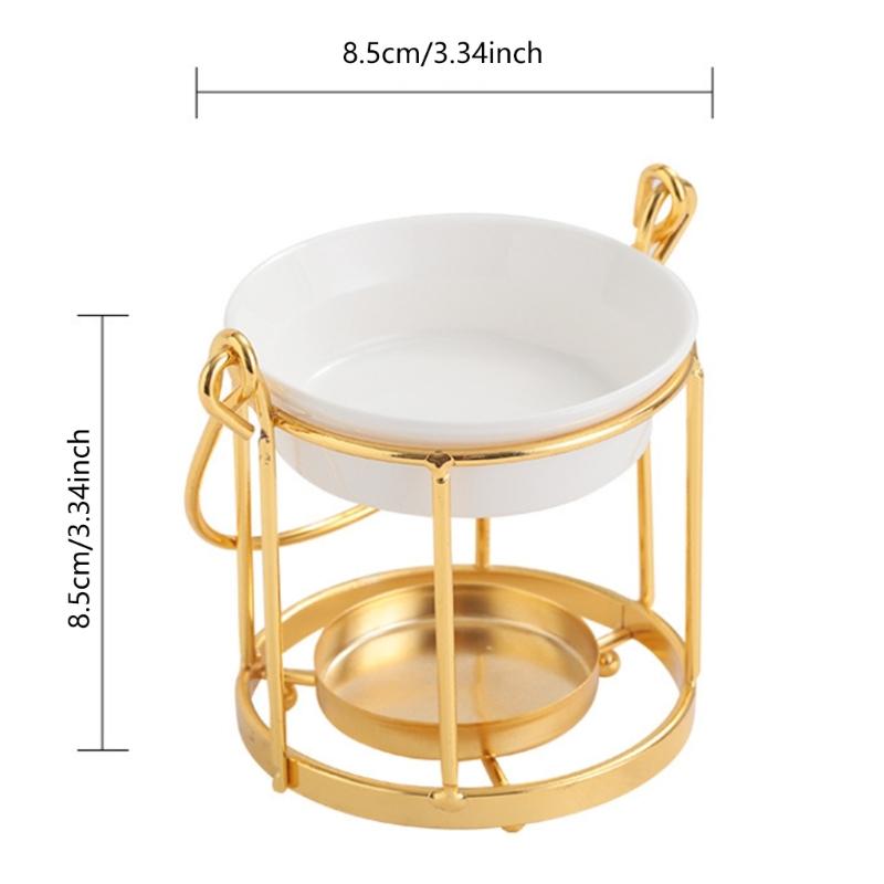 Dekorative Handheld Ätherische Öl Brenner Aromatherapien Duftdiffusor Teelichthalter mit Griff für Meditationsraum