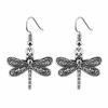 Hängeohrring Libelle Schmetterling Vintage Schmuckzubehör Ohrringgröße 18x19mm QE009