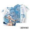 T-shirt 3D Mizuki Print Anime t shirt For Men Women Harajuku T shirt Kids Top