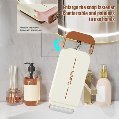 Yousheng 2-in-1 Rollende Seifendose mit Bürste Multifunktionale Seifenaufschäumbox für Wäsche Tragbarer Seifenschrubber-Spender für Zuhause Badezimmer Küche