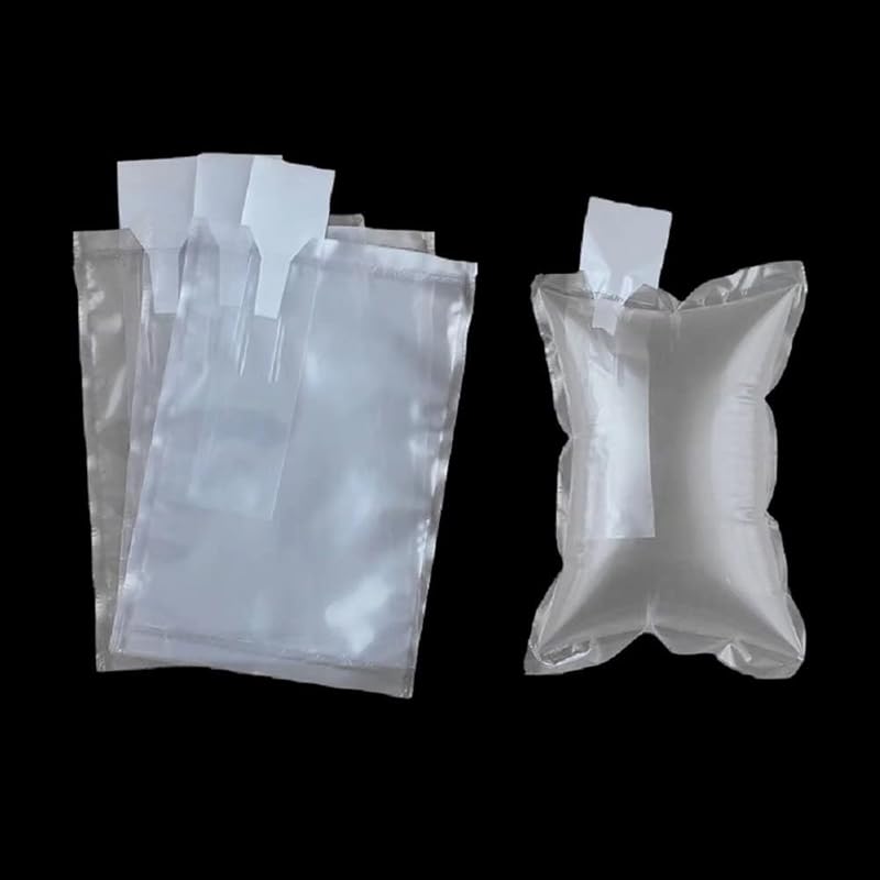 100 Pack,Free Hand Pump AIR PAKPRO 3.9x5.9inch Clear Plastic Inflatable Air Packaging Bags Air Pillows Air Cushions Buffer Bags Void Fill Cushioning