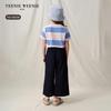 Teenie Weenie Kids Boys' Casual Stripe Print Short Sleeve Cotton T-shirt