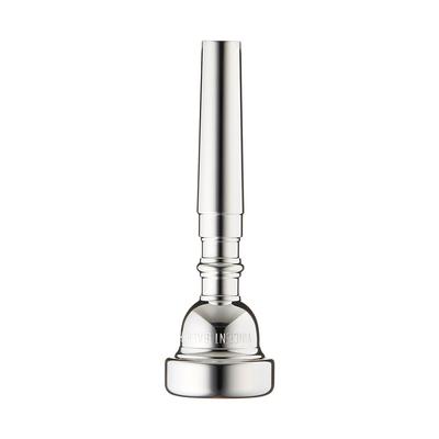 Back Cornet Mouthpiece 10 12C Silver Plated Finish