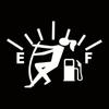 Fuel Tank Cap Sticker Tearable Waterproof Funny Sticker Personalized Reflective Car Sticker