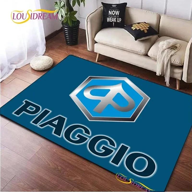 Moderner Mode Piaggios Moto Teppich für Wohnzimmer Schlafzimmer Sofa Bereich Teppich Dekor Küche Rutschfeste Bodenmatte Alfombra Geburtstagsgeschenk