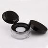 Sieve With Puff Travel Makeup Jar Plastic Cosmetic Container Empty Powder Case Loose Powder Pot