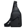 New men's shoulder bag anti-splashing multi-layer leisure sports chest bag cycling and running multi-purpose messenger bag