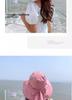 Women's Wide Brim Anti-UV Fashionable Sun Hat with Bowknot and Face Covering