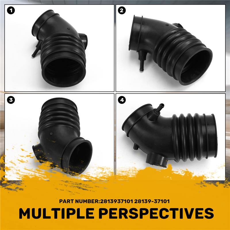 2813937101 Car Air Intake Hose For Hyundai Sonata L4 2.4L 2.5 2.7L V6 1999-2005 28139-37101-X67A