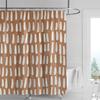 Abstract geometric graffiti shower curtain Nordic minimal wind waterproof fabric bathroom curtain shower curtain 180x200