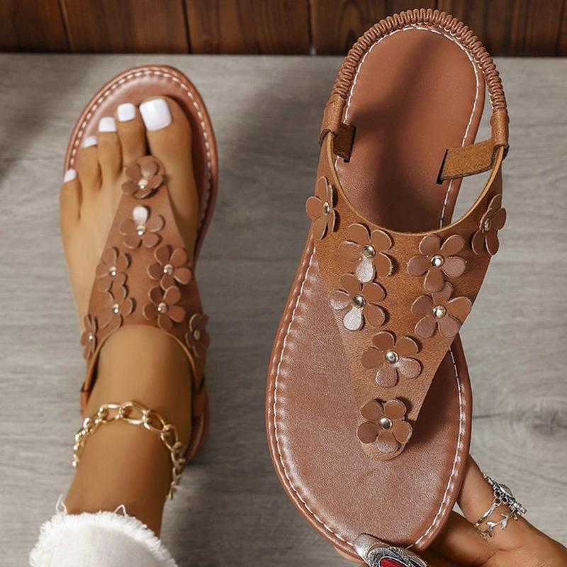 Fashion Women Sandals Flat Sandals For Summer Shoes Women 2024 Bohemia Style Summer Sandalias Mujer Casual Flip Flops Woman Footwear
