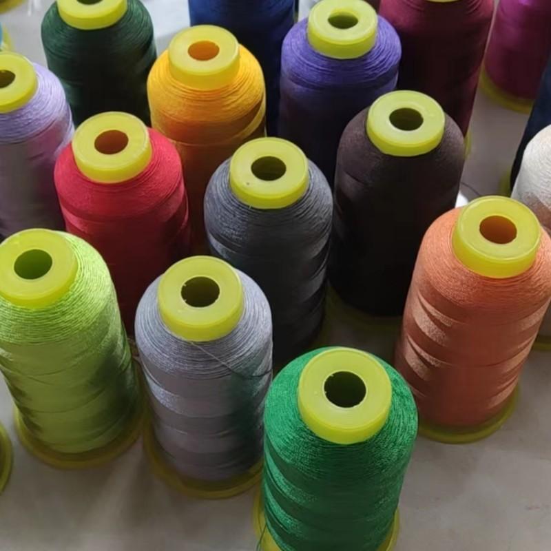 1200 Meters Strong Sewing Threads for leather/jacket 0.15mm diameter White Black High Tenacity Polyester Sewing Machine Thread