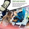 Universal-Kinderwagenmatte, atmungsaktive Kinderwagenabdeckung, Gurtschutz, Cartoon-Muster, Kühlmatte für Kinderwagen im Sommer