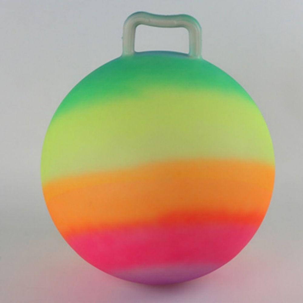 Durchmesser 18 Zoll Sport Hüpfball Mit Griff Springender Ball Kinder Hüpfball Outdoor Spielzeug