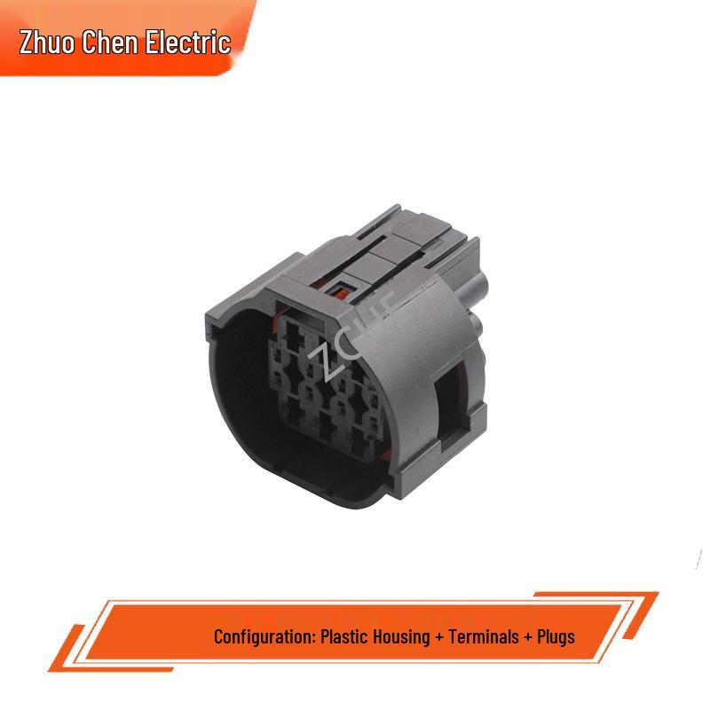 14-Pin Waterproof Male & Female Connector Plug, 14-Hole, Model DJ7148Y-1.5-3.5-11/21
