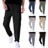 Men's Overalls Drawstring Multi Pocket Casual Pants Hiking Pants
