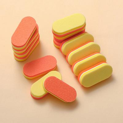 10Pcs Professional Mini Sponge Nail Art Buffer Sandpaper Manicure Sanding Polishing Nails File Grinding Equipment Tool