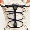 1 Paar/2 Paare Neue Sneaker Tennis Faule Schnürsenkel Ohne Binden Unisex Schnürsenkellose Runde Elastische Schnürsenkel