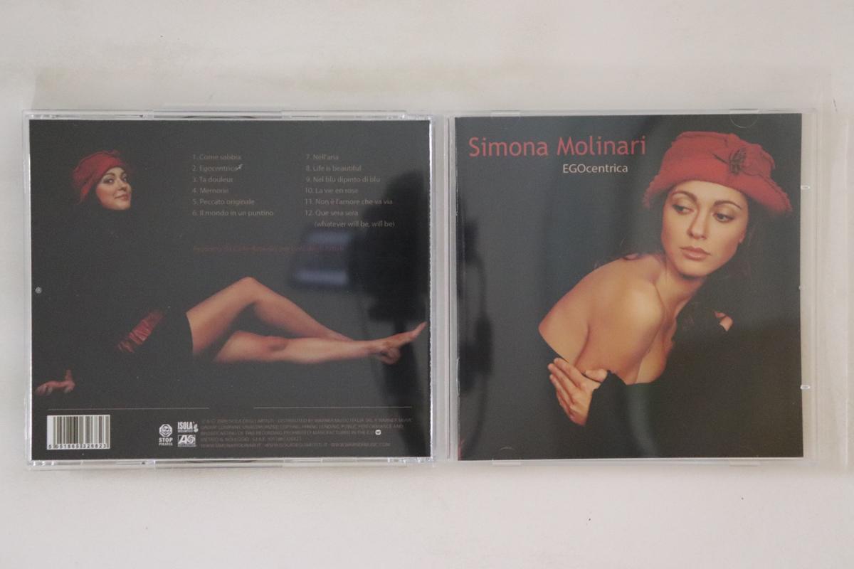 

CD SIMONA MOLINARI - Egocentrica 5051865326823 Atlantic 2009 Italy Jazz Used