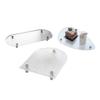 Clear Vanity Tray Transparent Acrylic Simple Modern Style Widely Used Coffee Table Tray for Family O