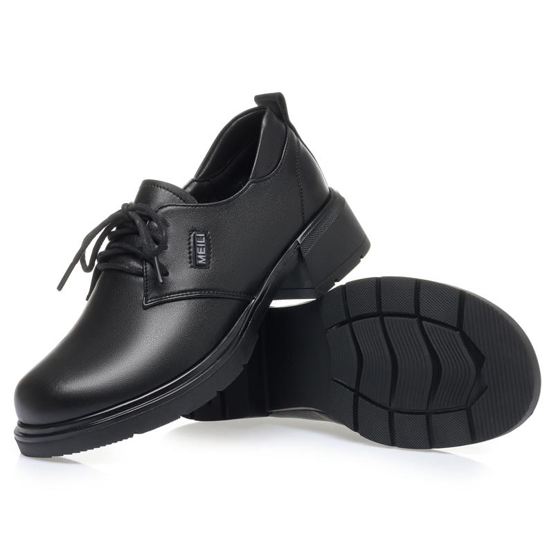 Fashion AIYUQI Women Oxford Shoes 2025 New British Style Loafers Women Large Size 41 42 43 Non-Slip Genuine Leather Women's Shoes