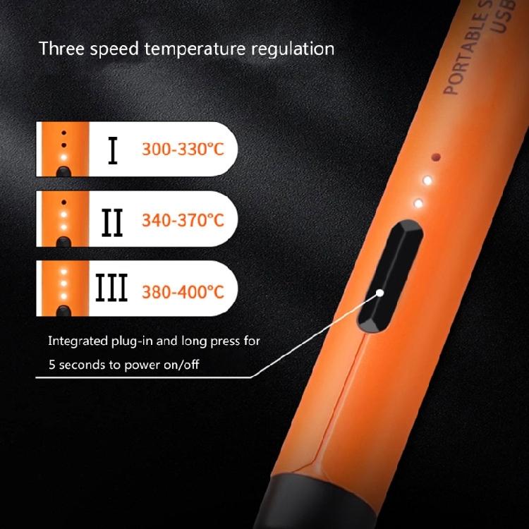 Digital Soldering Iron 1000mah Adjustable Temperature Ranges And LCD Screen For Professional Electronics Repair