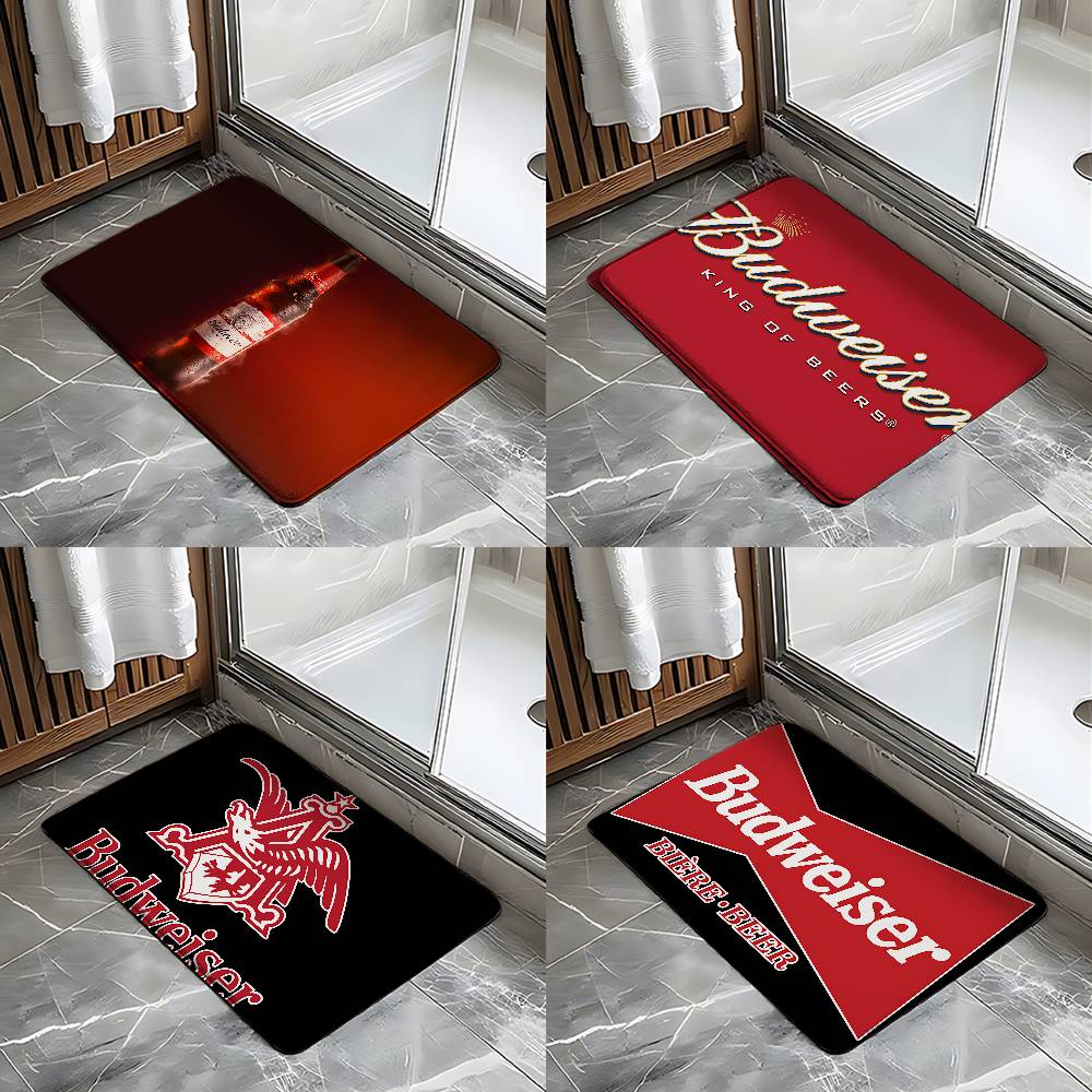 B-Budweisers-s Carpet Bathroom Anti-slip Mat Door Mat Home Decoration Mat Entrance Door Mat Scratch-resistant Door Mat