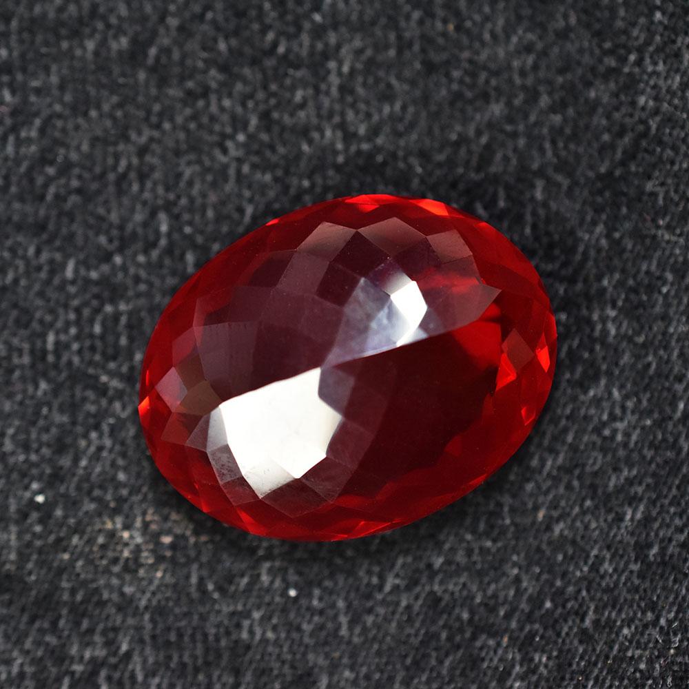 62.25 Ct Natural Blood Red Mozambique Ruby   BIG-SIZE Loose Gemstone