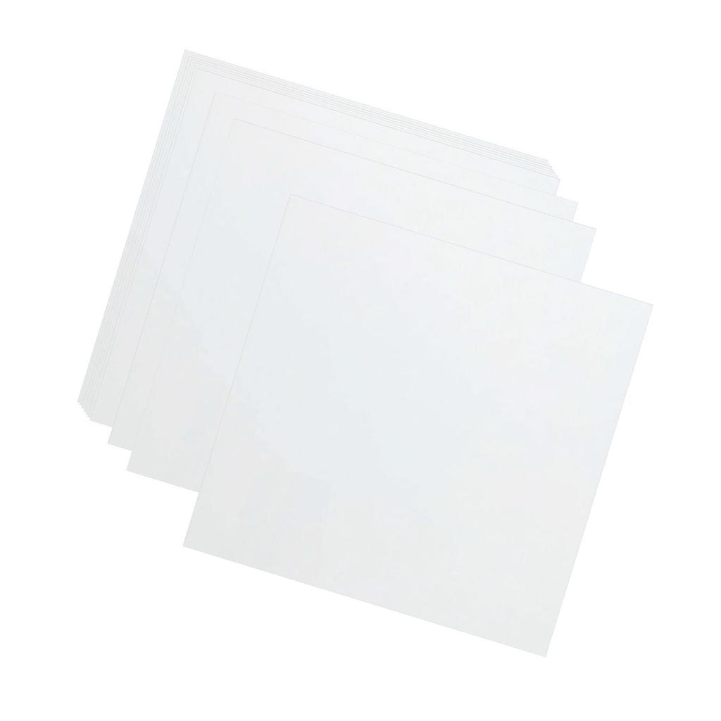10x Square 30.5x30.5cm PET Blank Stencil Making Sheet Template