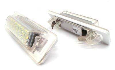 LED License Plate Lights 2pcs Compatible with Mercedes, 12V, Off-Road