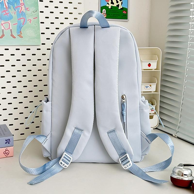 The New Schoolbag Is High-value, Fresh, Sweet and Cute, and the Star Backpack Is Lightweight for Junior High School Students. Spring Outing Backpack.