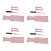 Hair Dyeing Board Comb Clip Set Wide Application Area Easy to Grip Soft Bristle Energy Saving Hair Coloring Dyeing Kit