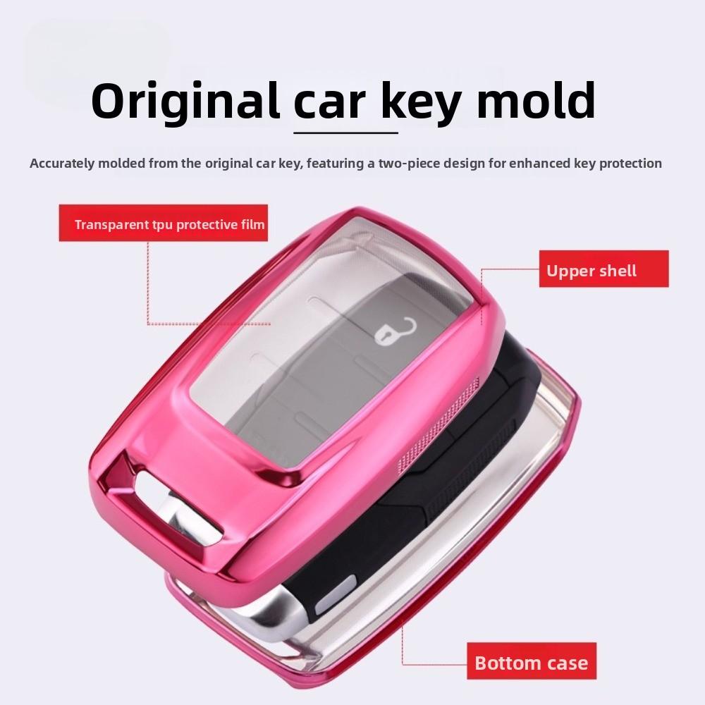 För Dodge Nyckelskydd för Journey RAM 1500 2500 3000 Chrysler Fullt Skydd Nyckelskal