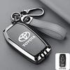 Car Smart Remote Key Case Cover Bag For Toyota Vellfire Alphard 30 Series 2 Voxy Noah Esquire Harrier Previa Keyring Accessories WI2