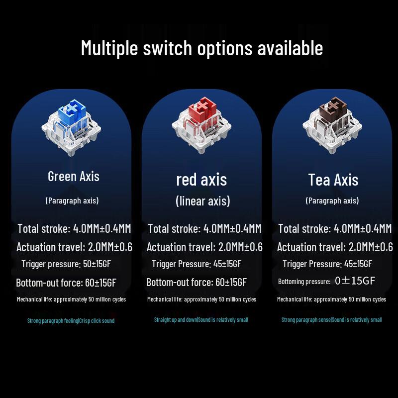 Lenovo GK10 Tri-Mode Wireless Hot-Swappable RGB Mechanical Keyboard