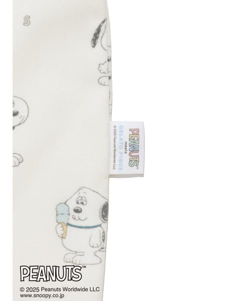 [PEANUTS WELPEN] [BABY] Neugeborene Ganzkörperdruck 2-Wege Ganzkörper Sweatshirt PBCO259197CRM50