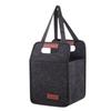 1Pcs Foldable Tote Bag With Handles Reusable Drink Cup Carrier For Daily Commute Car Picnic Cruise Party Grocery Outdoor Travel