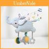 Baby Elephant Rattle Toy With Soft Plush Material For Newborns And Toddler Development